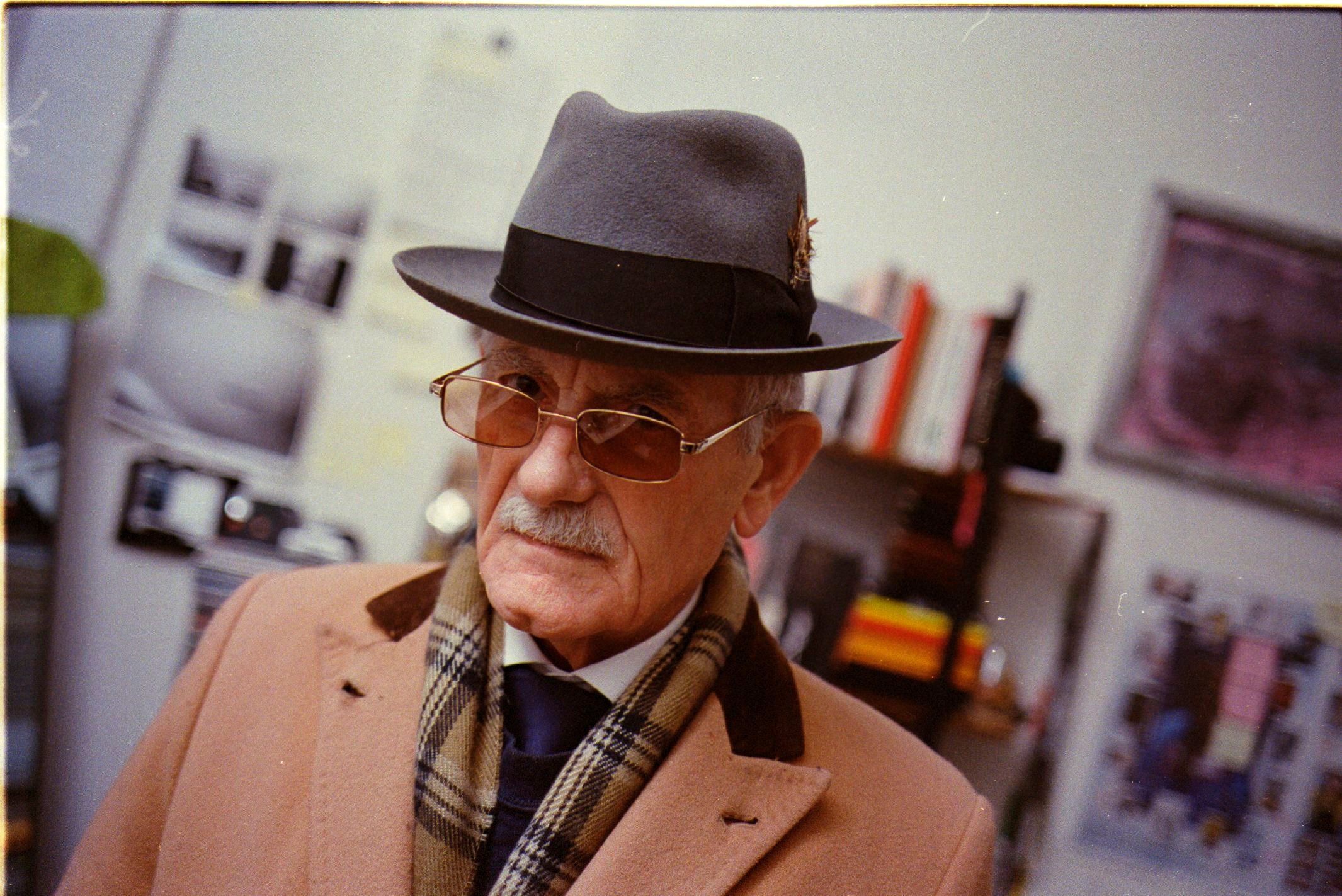 Franco Maselli in the studio