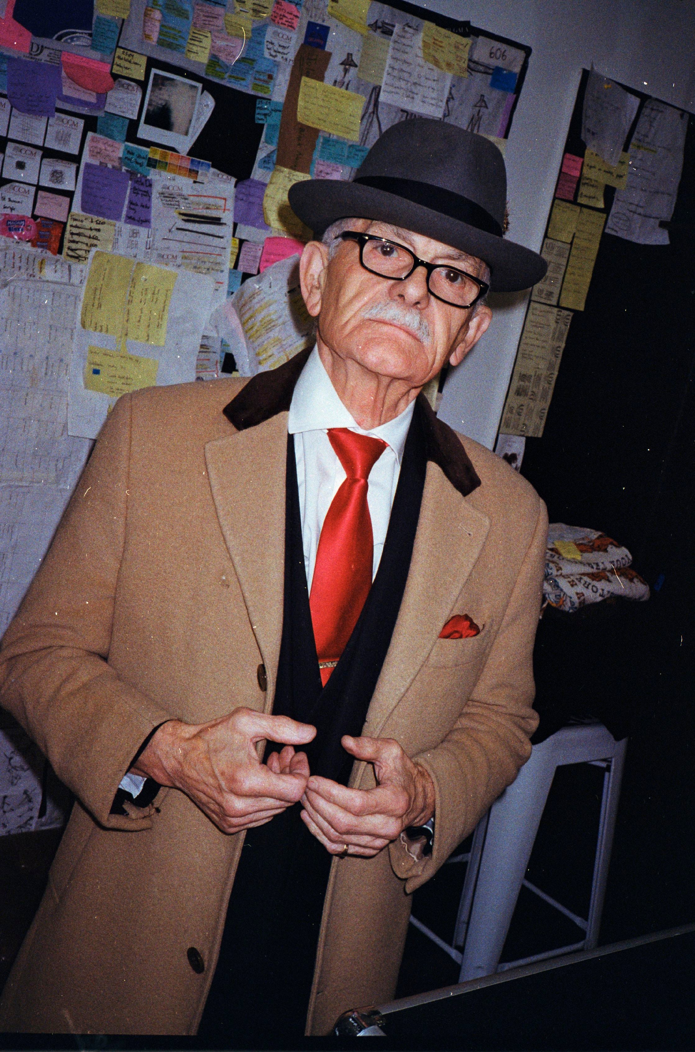 Franco Maselli in his studio